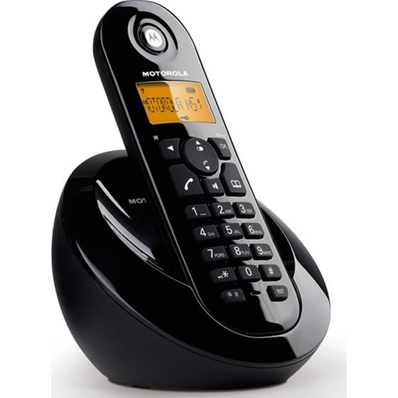 Aσύρματο Τηλέφωνο Motorola C601 - Μαύρο image 3