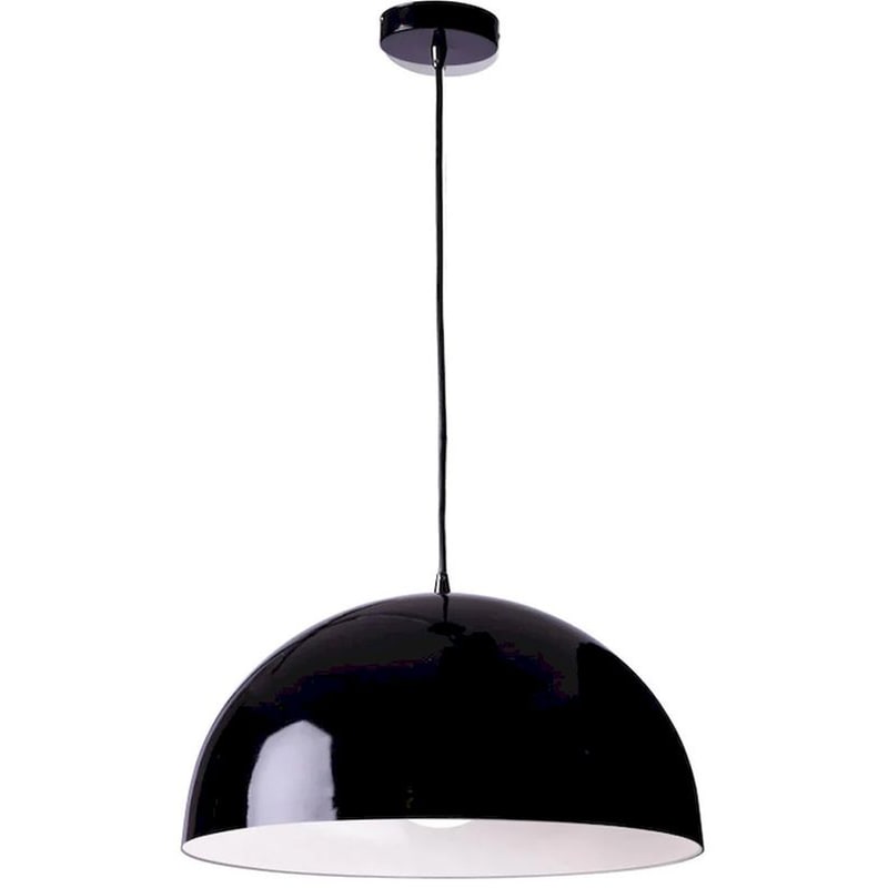 Φωτιστικό Οροφής Μονόφωτο Aca Melina Od5391mb Μεταλλικό - Μαύρο