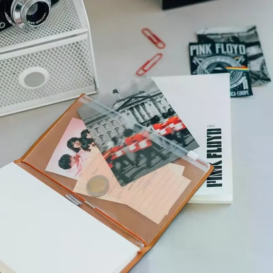 Ταξιδιωτικό Τετράδιο με Δερματίνη Pink Floyd image 6
