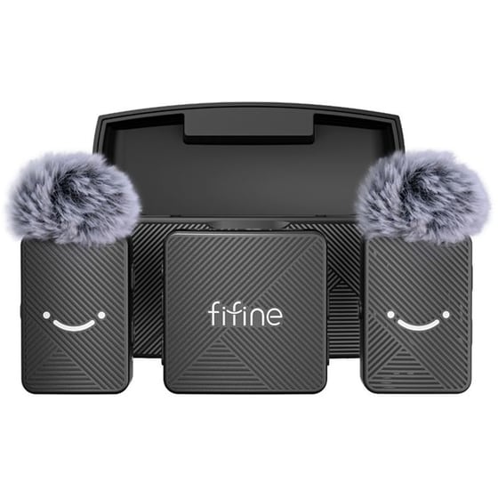 Σετ μικροφώνου Fifine M9F - Black image 0