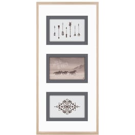 Κορνίζα Τοίχου Spitishop MDF 25x3.6x51.7 cm - Μπεζ/Γκρι
