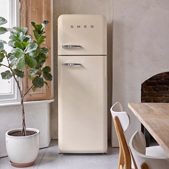 SMEG FAB30RCR6 294 Lt Μπεζ Δίπορτο Ψυγείο image 11