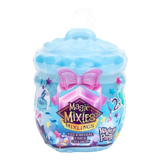 Giochi Preziosi Magic Mixies Mixlings S4 Magicus Party Συλλεκτικές Φιγούρες Σε Καζάνι - 2 Φιγούρες image 0