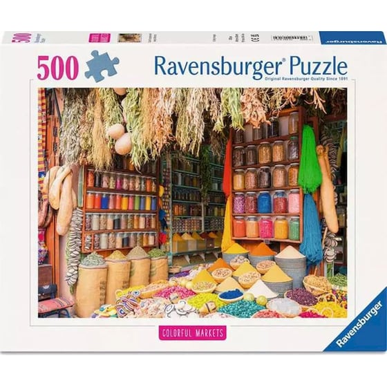 Παζλ Ravensburger Αγορά Μαρόκο (500 Κομμάτια) image 0