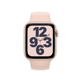 Apple Watch SE 44mm Aluminum Gold Sport Band Pink