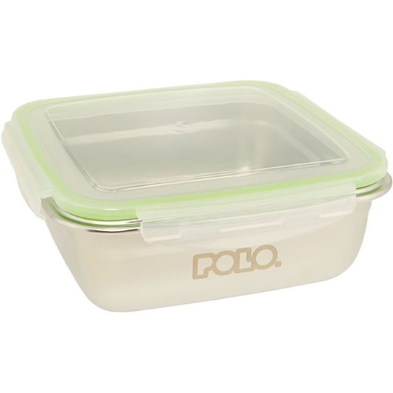 Φαγητοδοχείο Polo Transparent Cup Stainless Steel 1200ml image 0