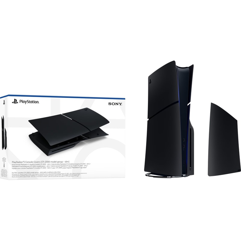 SONY Κάλυμμα Κονσόλας PlayStation 5 (Slim Edition) - Midnight Black