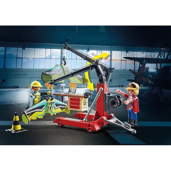 PLAYMOBIL® Air Stunt Show Συνεργείο επισκευών (70834) image 2
