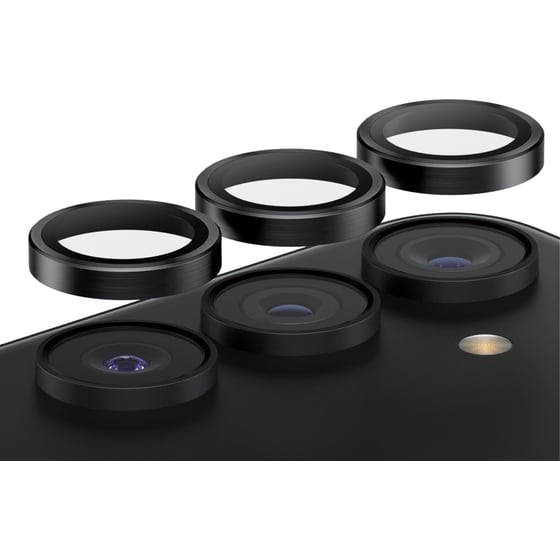Προστατευτικό κάμερων Samsung Galaxy S24 Plus - PanzerGlass Hoops Black Anti-Scratch image 1