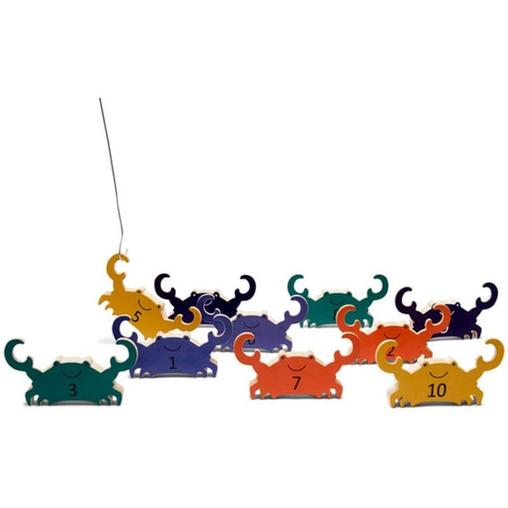 Ξύλινο Επιτραπέζιο Παιχνίδι Ψαρέματος BS Toys Ψάρεμα Καβουριού image 0