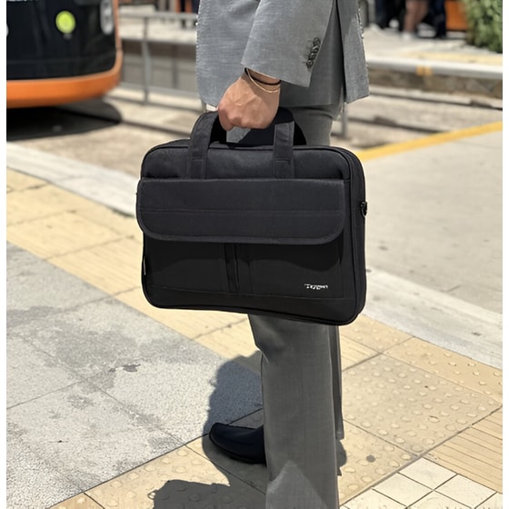 Τσάντα Laptop Taygeer 1073 17" Αδιάβροχη - Μαύρο image 1