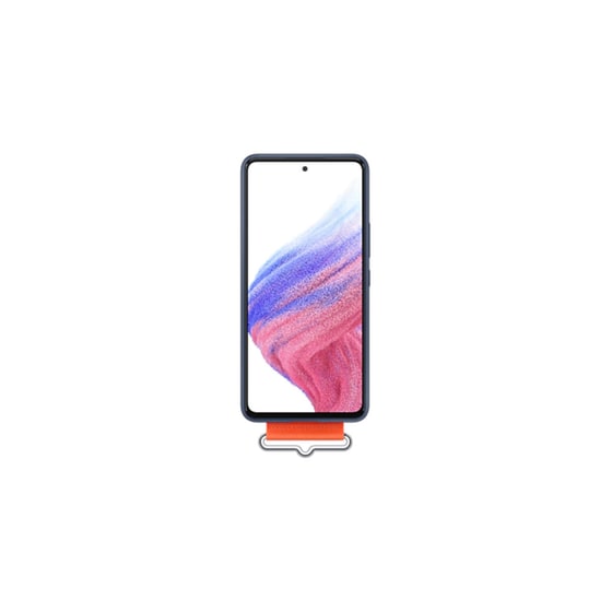 ΘΗΚΗ ΚΙΝ SAMSUNG A53 SILICONE STRAP NAVY image 0