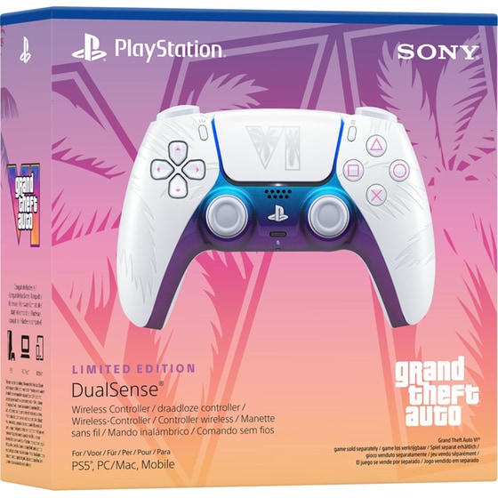 Sony PS5 DualSense Wireless Controller Grand Theft Auto VI White Limited Edition image 5