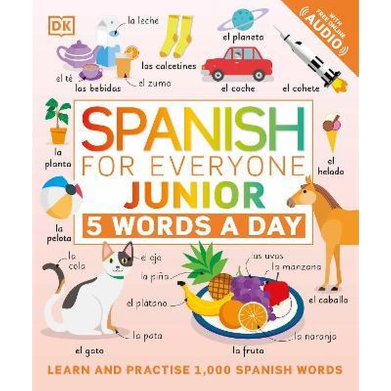 Spanish for Everyone Junior 5 Words a Day