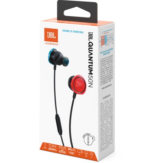 Ακουστικά Handsfree JBL Quantum 50N  - Κόκκινο/Μπλε image 6