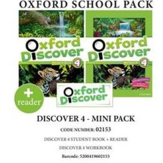 Oxford Discover 4 Mini Pack - 02153 (A1-A2) image 0