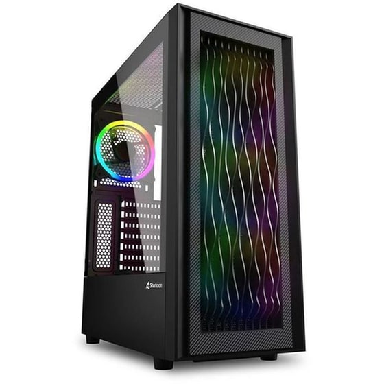 Κουτί Desktop Sharkoon RGB Wave Gaming Full Tower - Μαύρο image 0