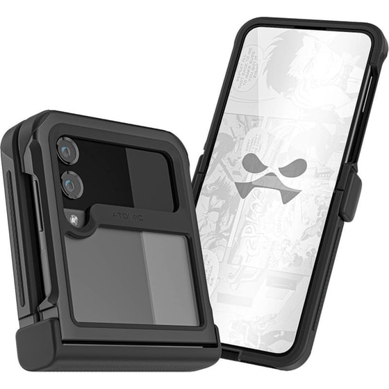 Θήκη Samsung Galaxy Z Flip4 - Ghostek Atomic Slim 4 - Black image 0