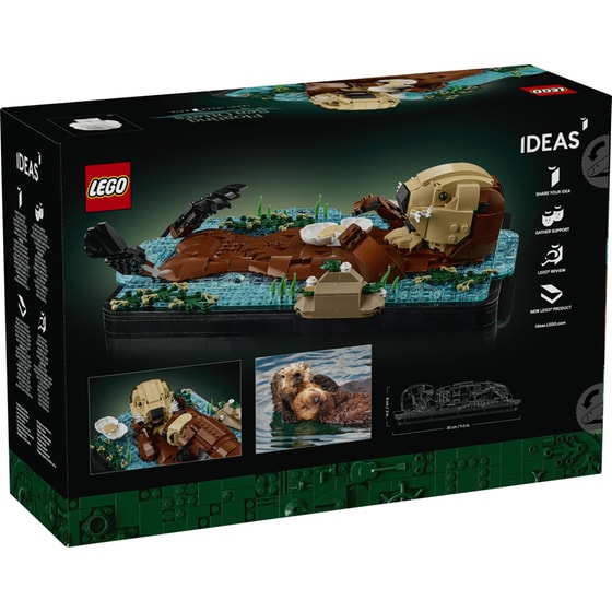 LEGO® Ideas Floating Sea Otters (21366) image 1