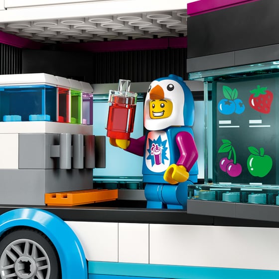 LEGO® City Penguin Slushy Van (60384) image 5