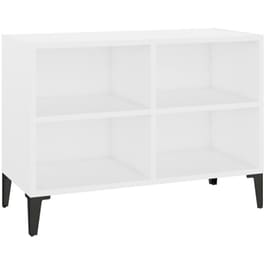 Έπιπλο Τηλεόρασης Vidaxl από Ξύλο  69.5x30x50cm - Λευκό