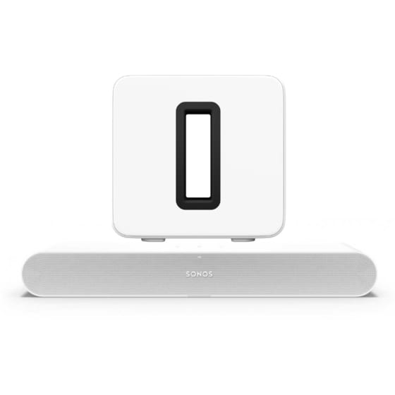 Sonos Ray Soundbar 2.0 + Subwoofer Sonos Sub (Gen3) - Λευκό image 0