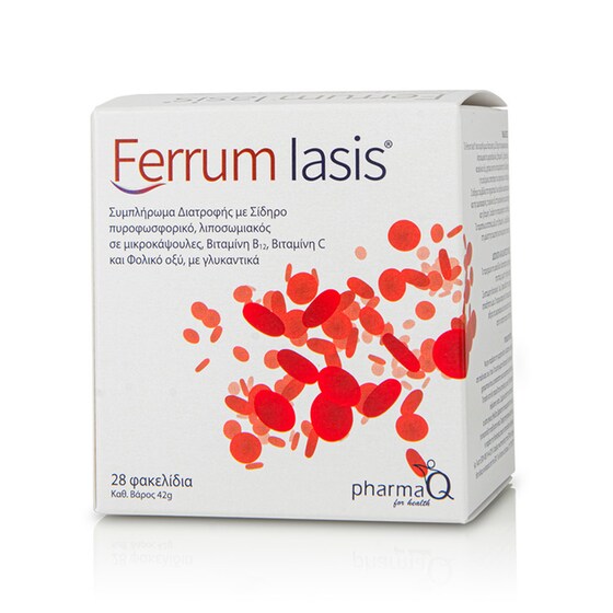Συμπλήρωμα Διατροφής Pharma Q Ferrum Iasis - 28 Φακελάκια image 0