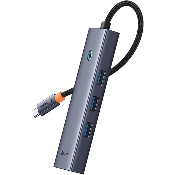 Baseus UltraJoy USB Hub 4 σε 1 USB-C - Ανθρακί image 3