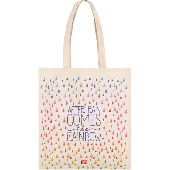 Τσάντα Tote Legami After Rain Βαμβακερή Πολύχρωμη image 0