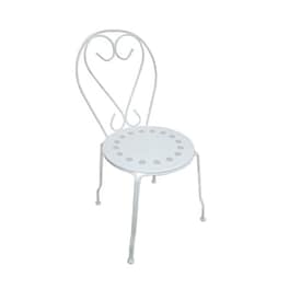 Καρέκλα Woodwell Μεταλλική C9912 - Λευκό