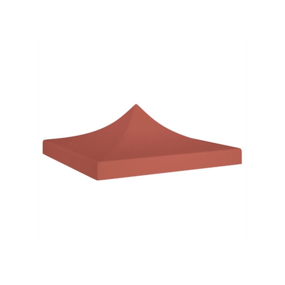 Κάλλυμα Vidaxl για Τέντα 3x3m - Τερακότα image 1