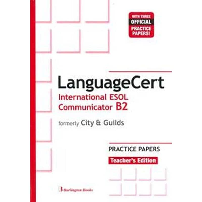 LanguageCert International ESOL Communicator B2 Practice Tests Teachers Book