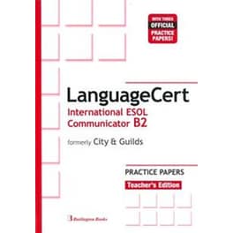 LanguageCert International ESOL Communicator B2 Practice Tests Teacher's Book
