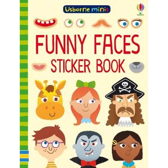 Funny Faces Sticker Book image 0