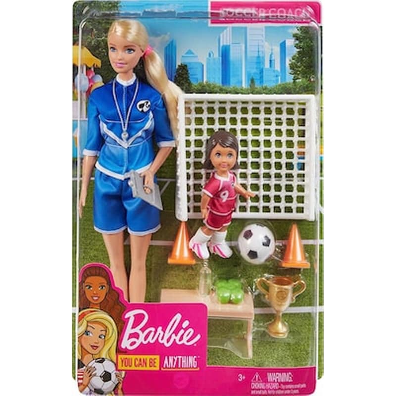 Mattel Barbie: Soccer Coach (glm47)