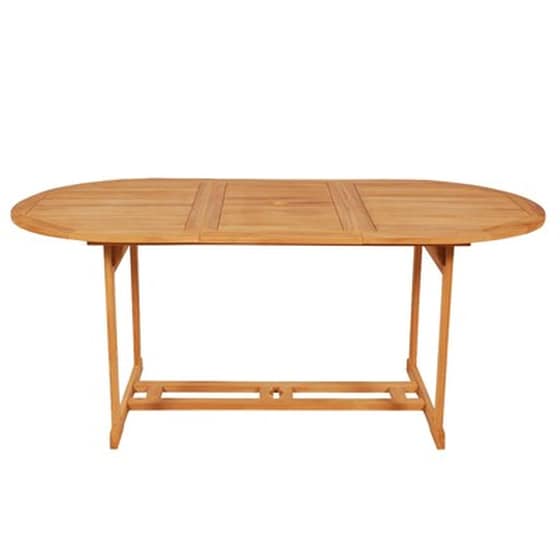 Vidaxl Σετ Τραπεζαρίας Κήπου 7 Τεμαχίων Από Μασίφ Ξύλο Teak image 4