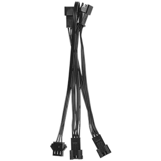 Σετ καλωδίων Lian Li ARGB με υποδοχές 3-pin RGB και 4-pin PWM (G89.12UF-EX.00) - Μαύρο image 3