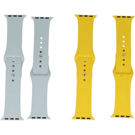 Λουράκι Tune Band για Apple Watch 41mm/40mm/38mm - Mint Green/Yellow image 0