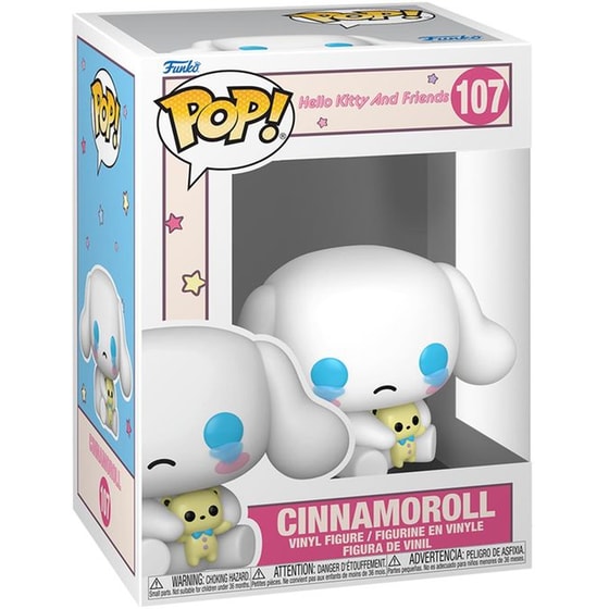 Funko Pop! Sanrio: Hello Kitty and Friends - Cinnamoroll #107 Vinyl Figure image 1
