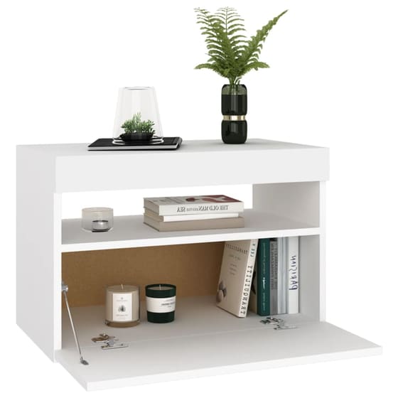 Έπιπλο Τηλεόρασης  VidaXL από Μοριοσανίδα 60x35x40cm - Λευκό image 11