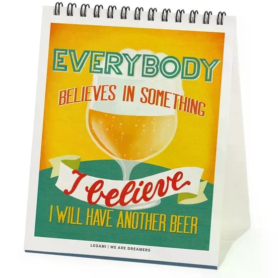 Ημερολόγιο Γραφείου Legami 2026 Beer image 1