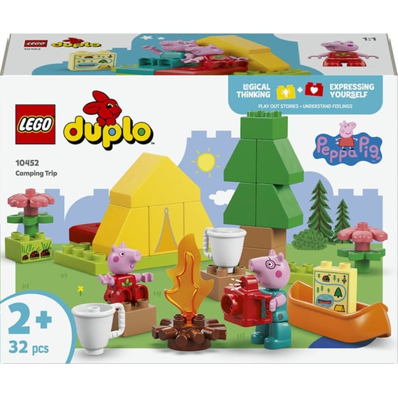 LEGO® DUPLO® Πέππα το Γουρουνάκι - Ταξίδι για Κάμπινγκ (10452) image 0