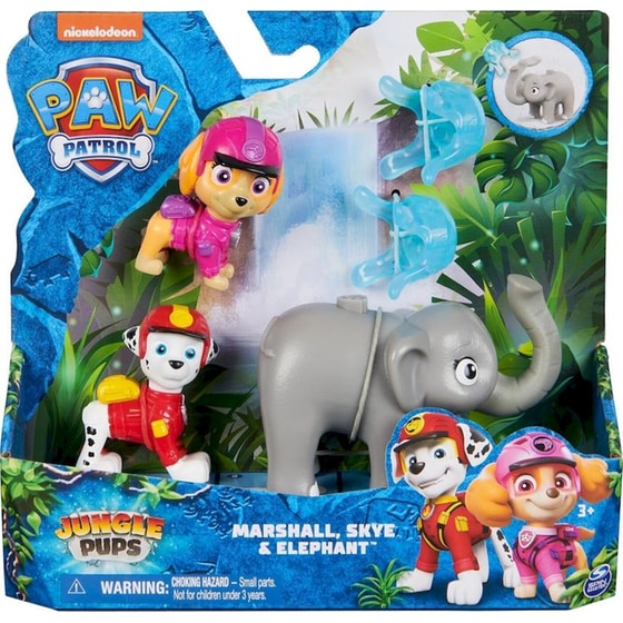 Spin Master Paw Patrol: Jungle Pups Marshall,Skye & Elephant (6068080) image 0