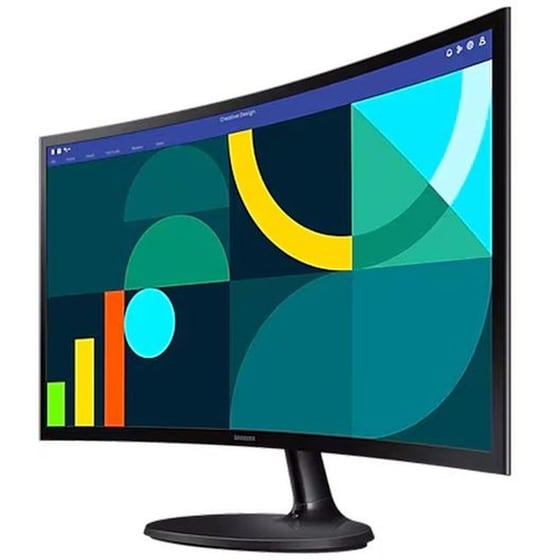 Samsung Essential Monitor S3 S36GD LS24D364GAUXEN 24'' FHD VA Curved 100Hz 4ms image 1