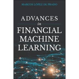 Advances in Financial Machine Learning