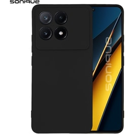 Θήκη Xiaomi Poco F6 Pro 5G - Sonique Σιλικόνης My Colors - Μαύρό