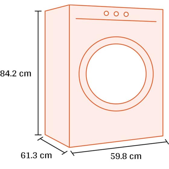 PITSOS WT232G09 9kg με Αντλία Θερμότητας Λευκό Στεγνωτήριο Ρούχων image 1