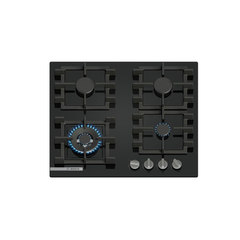 BOSCH BOSCH PNK6B6K40 59 cm Μαύρο Εστία Αερίου Αυτόνομη