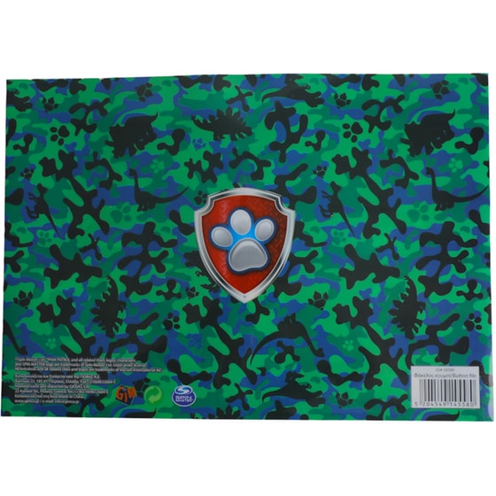 Φάκελος με Κουμπί GIM A4 Paw Patrol image 1