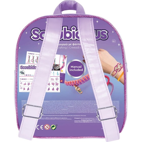 HappiHobbi Scoubidous Σακίδιο Πλάτης με 80 Scoubidous & Αξεσουάρ image 6